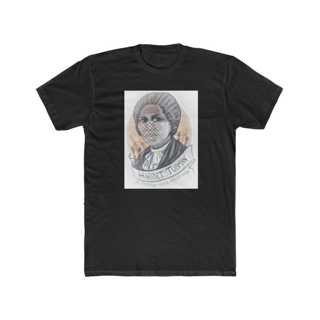Masked Harriet Men's Cotton Crew Tee