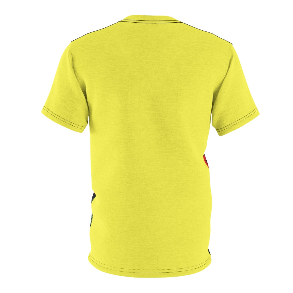 Marley Yellow Unisex AOP Cut & Sew Tee