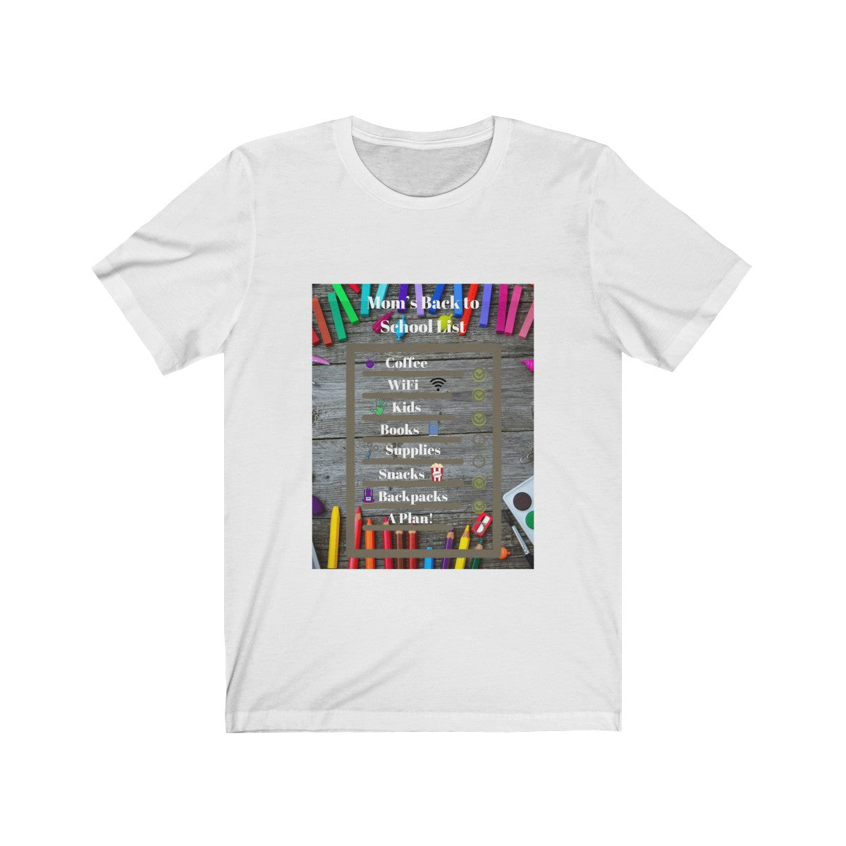 Mom’s List Women’s Jersey Short Sleeve Tee