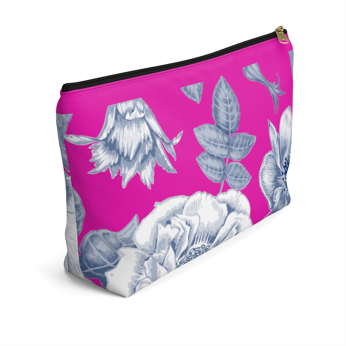 Pretty Pink, Baby Blue Accessory Pouch w T-bottom