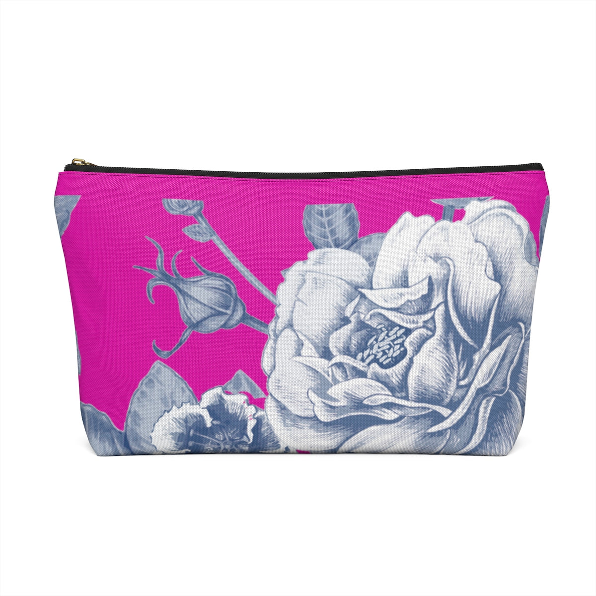 Pretty Pink, Baby Blue Accessory Pouch w T-bottom