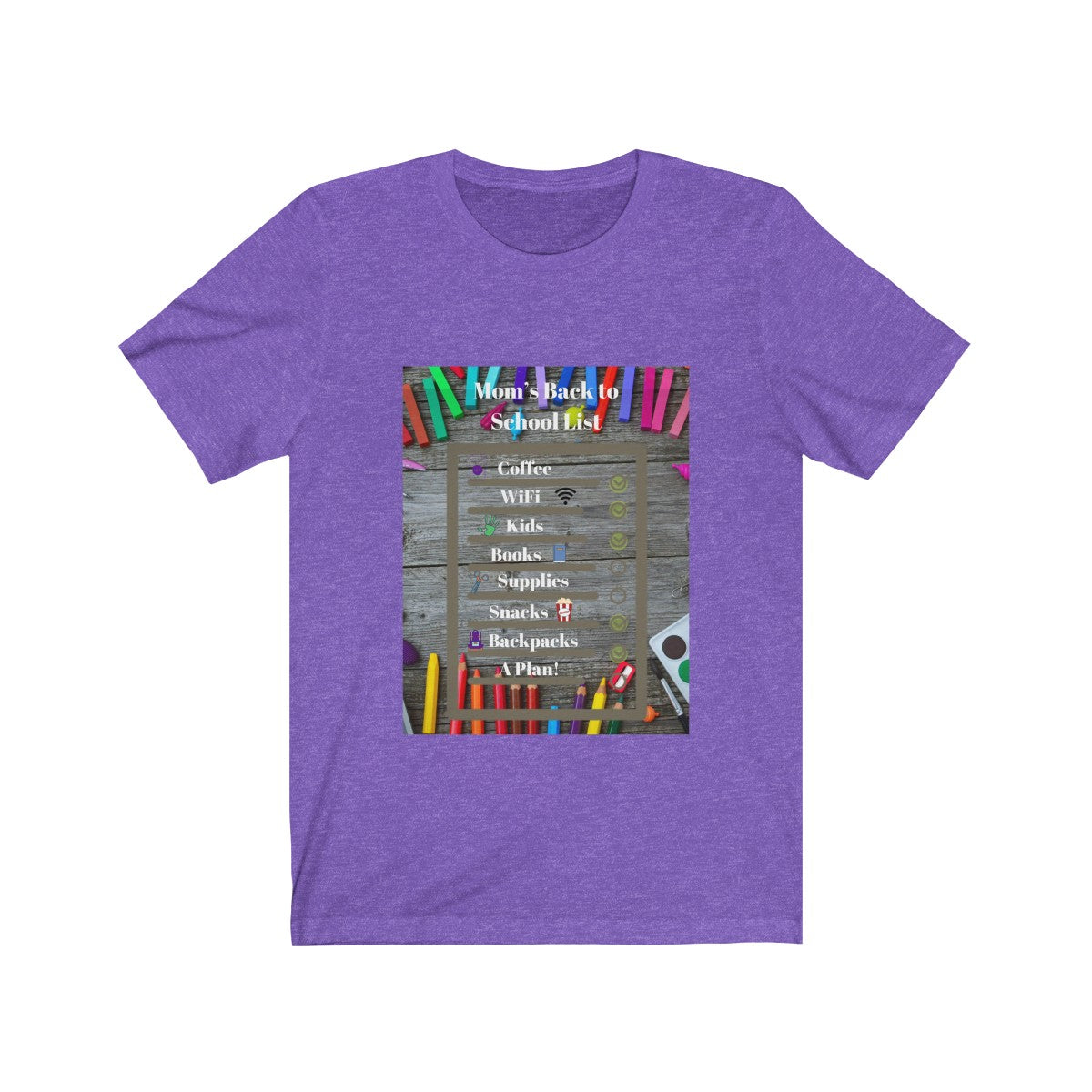 Mom’s List Women’s Jersey Short Sleeve Tee