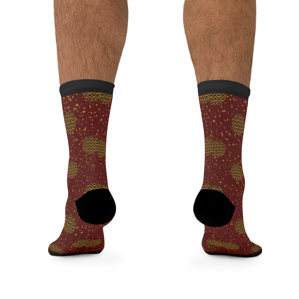 Motherspace Red DTG Socks