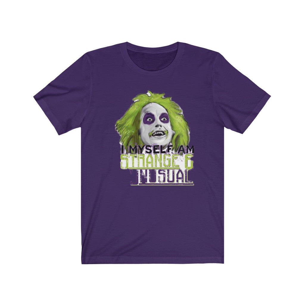 Strange and Unusual Unisex Jersey Short Sleeve Tee