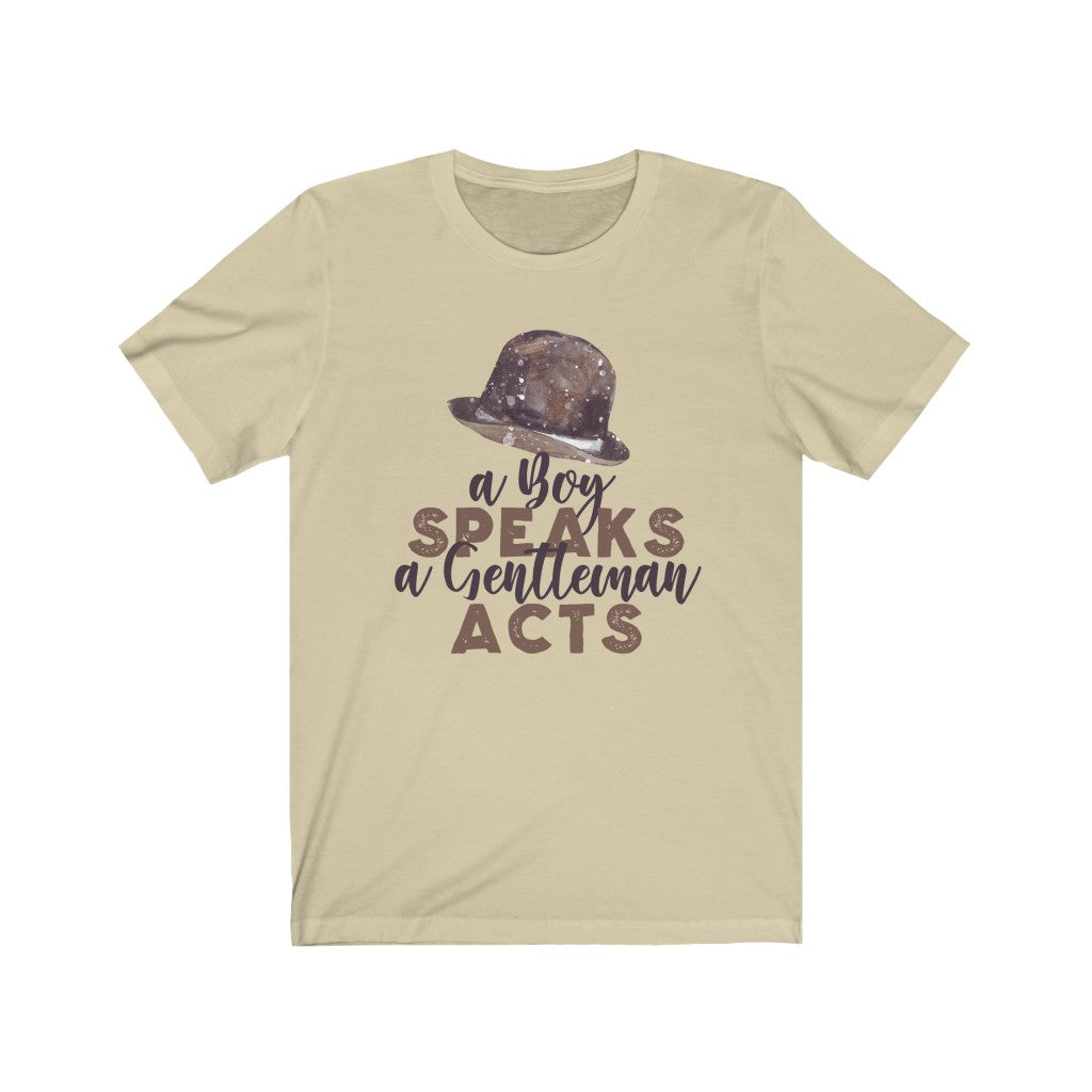 Boys and Gents Adult Jersey Short Sleeve Tee