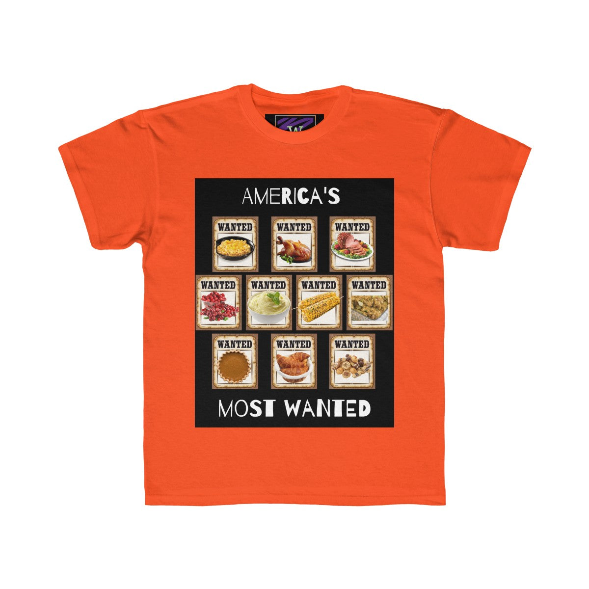 Most Wanted: Thanksgiving Edition Kids Regular Fit Tee