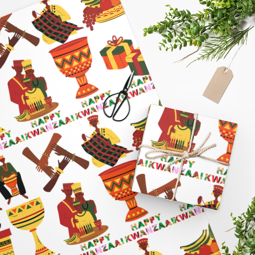 Happy Kwanzaa Wrapping Paper
