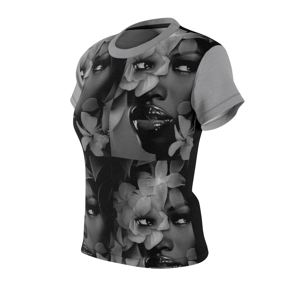 Peekaboo Women's AOP Cut & Sew Tee