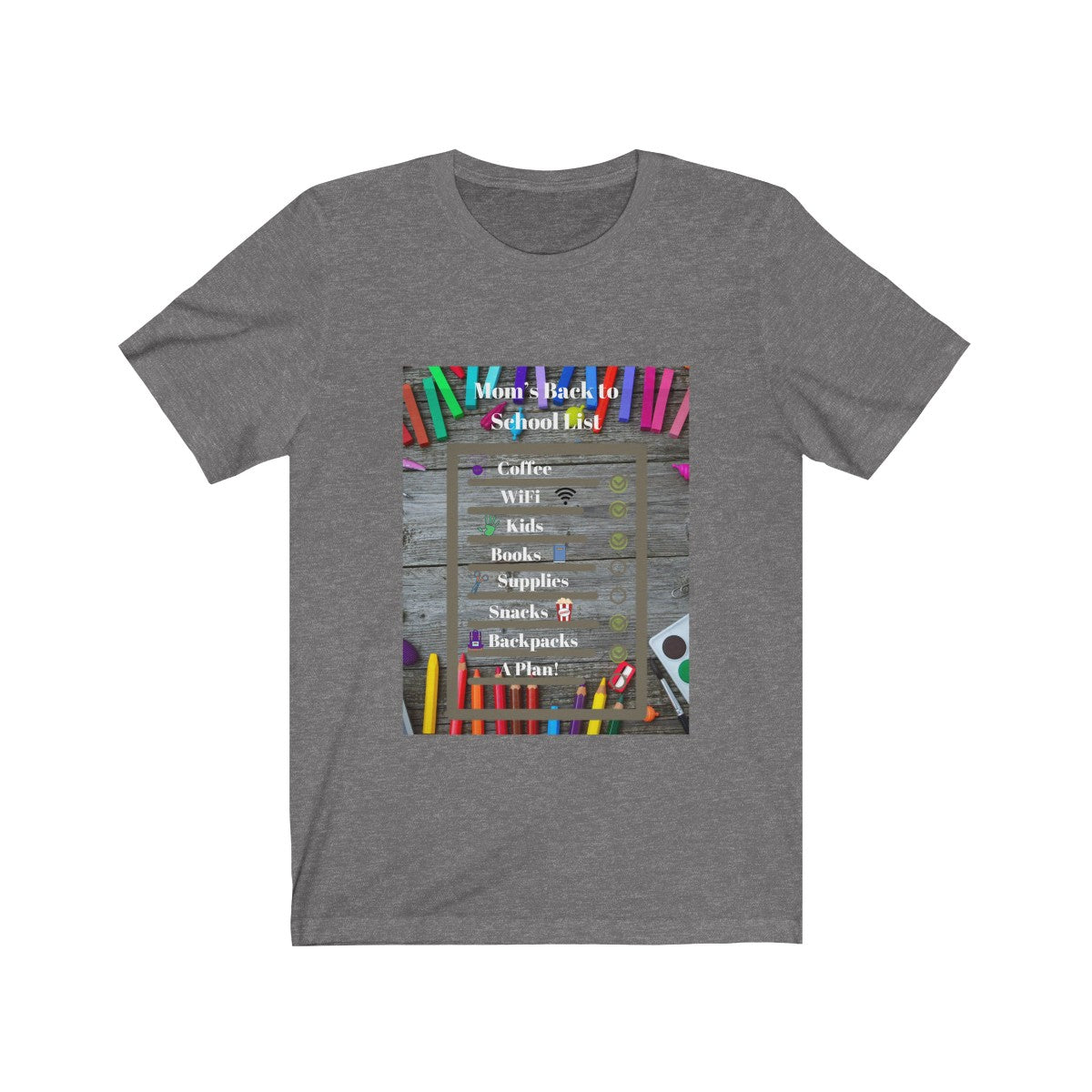 Mom’s List Women’s Jersey Short Sleeve Tee