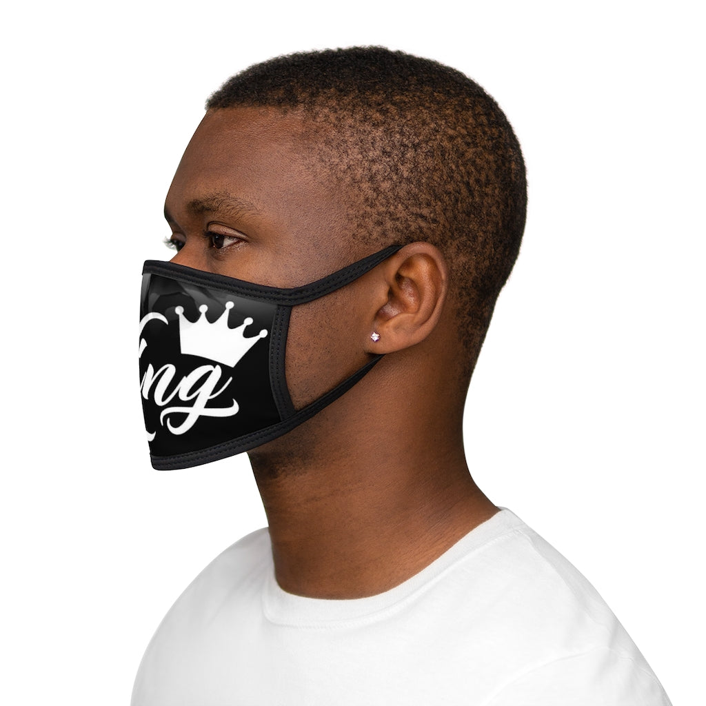 King Mixed-Fabric Face Mask