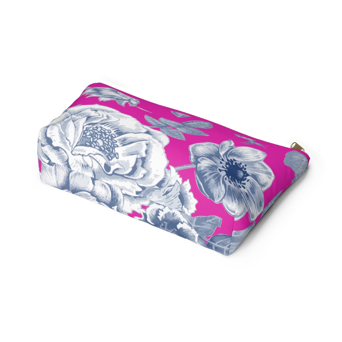 Pretty Pink, Baby Blue Accessory Pouch w T-bottom