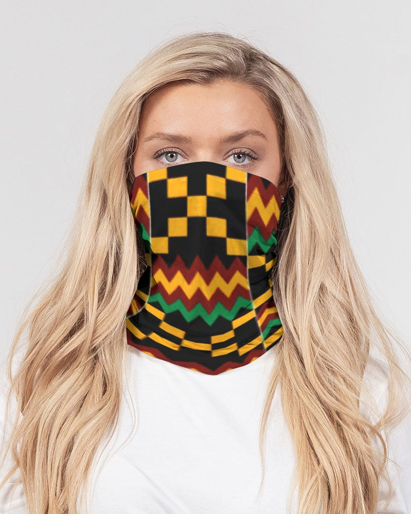 Kente Theme Neck Gaiter Set