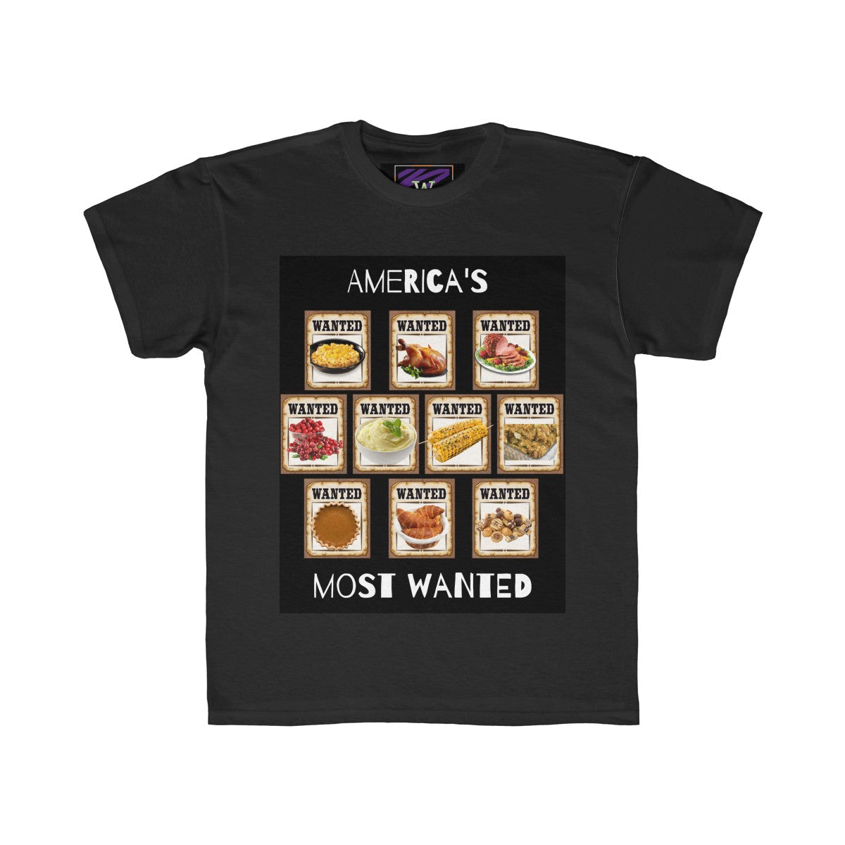 Most Wanted: Thanksgiving Edition Kids Regular Fit Tee