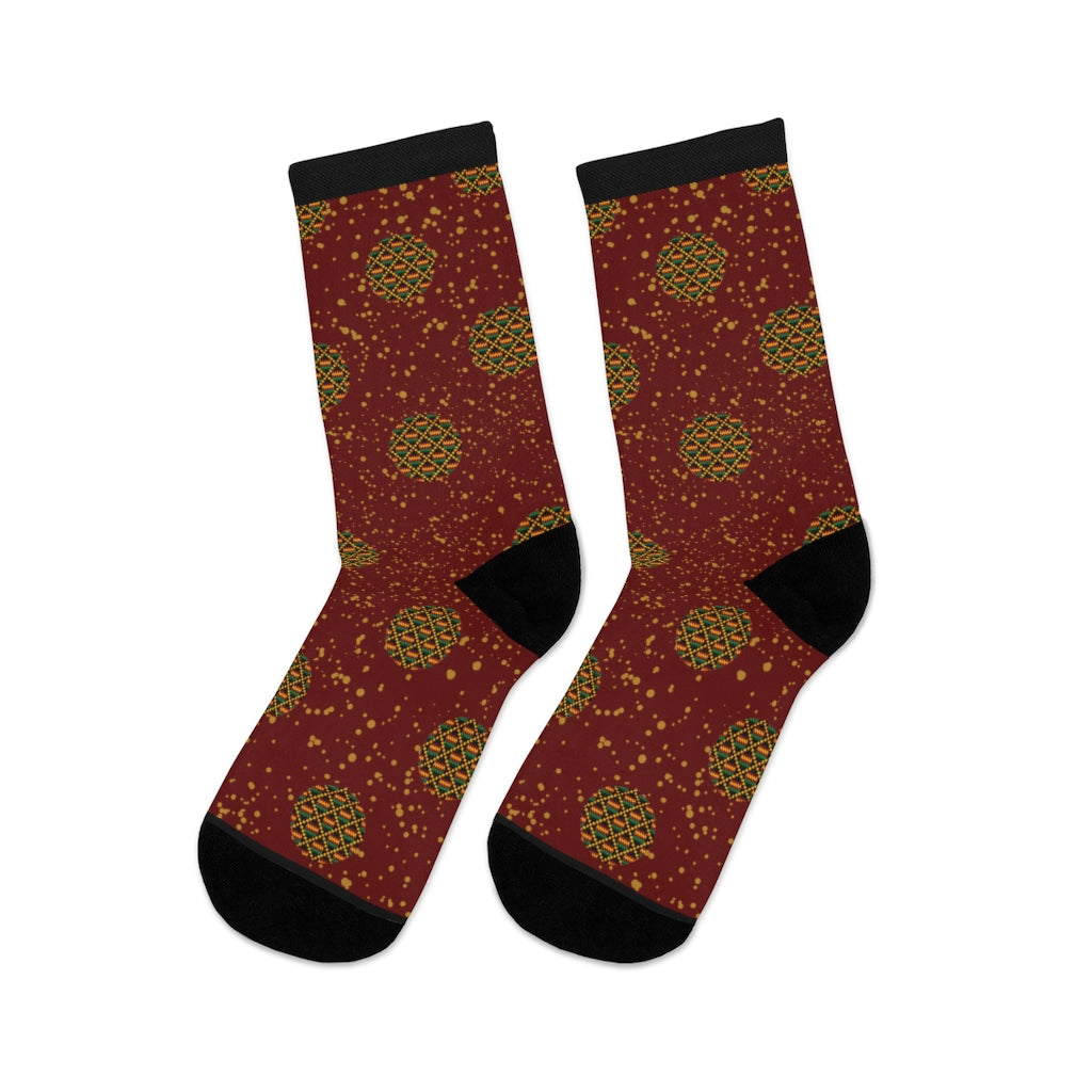 Motherspace Red DTG Socks