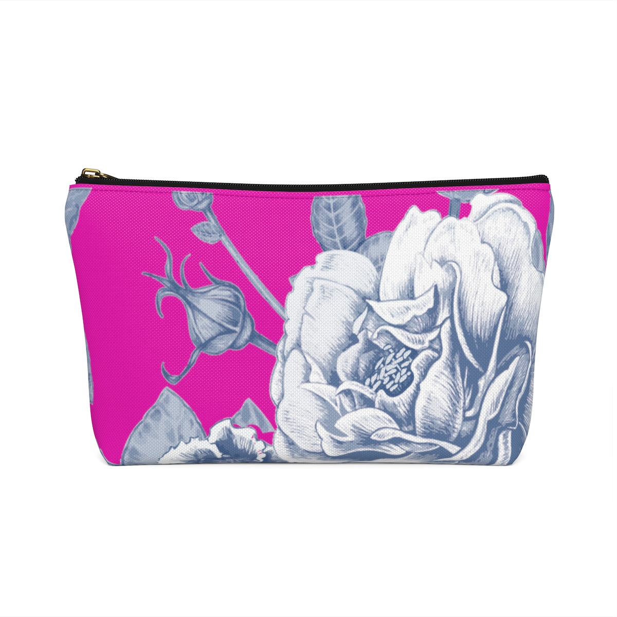Pretty Pink, Baby Blue Accessory Pouch w T-bottom