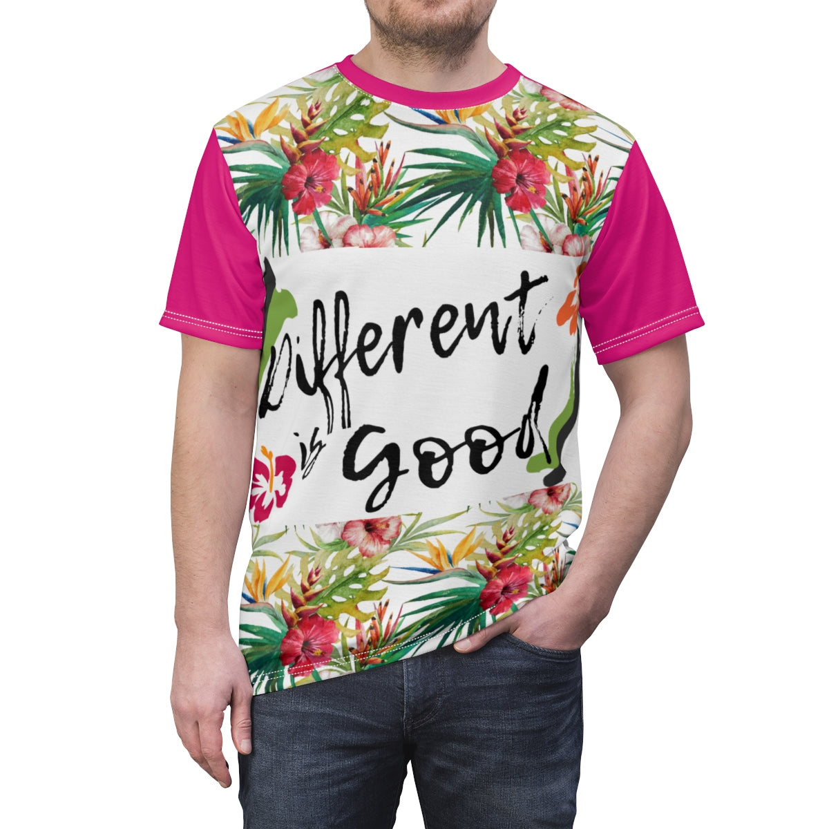 Different Unisex AOP Cut & Sew Tee