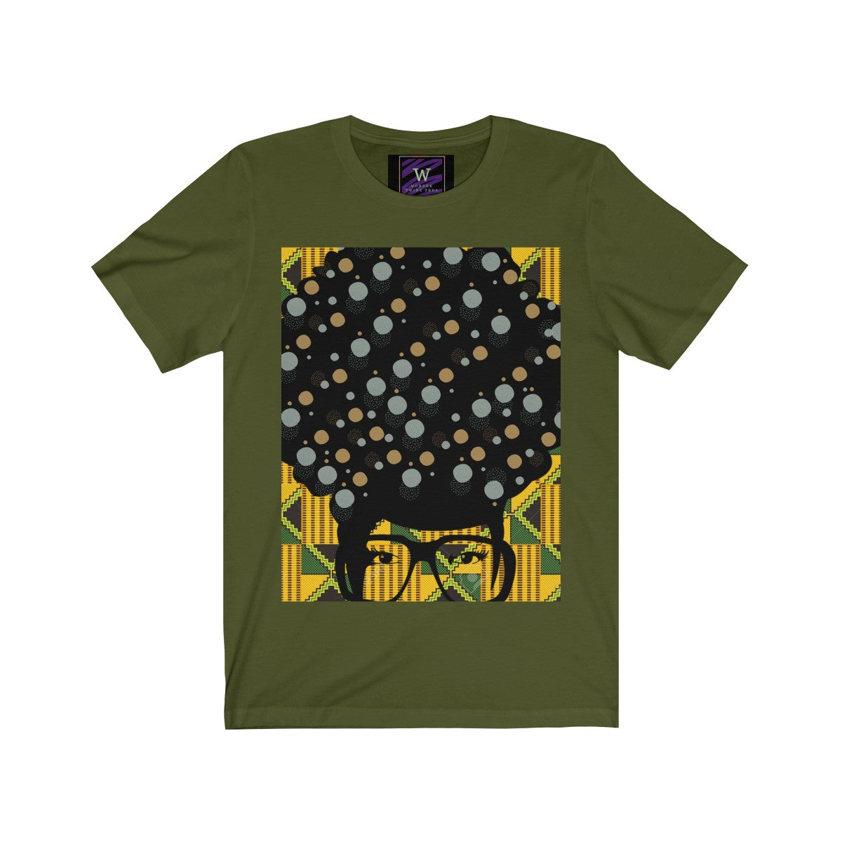 Natural Puff Unisex Jersey Short Sleeve Tee