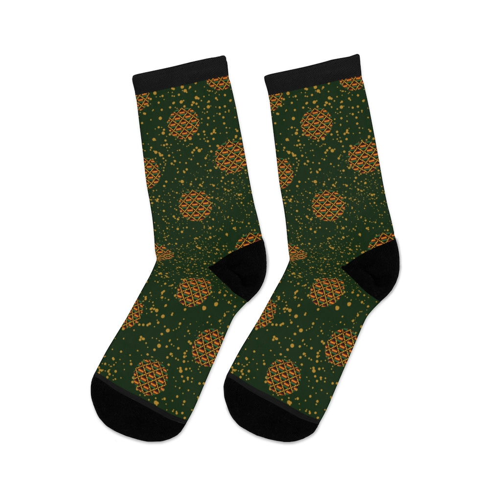 Motherspace Green DTG Socks