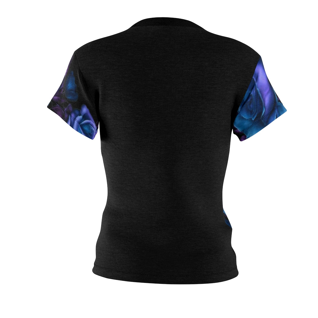 Midnight Bloom Women's AOP Cut & Sew Tee