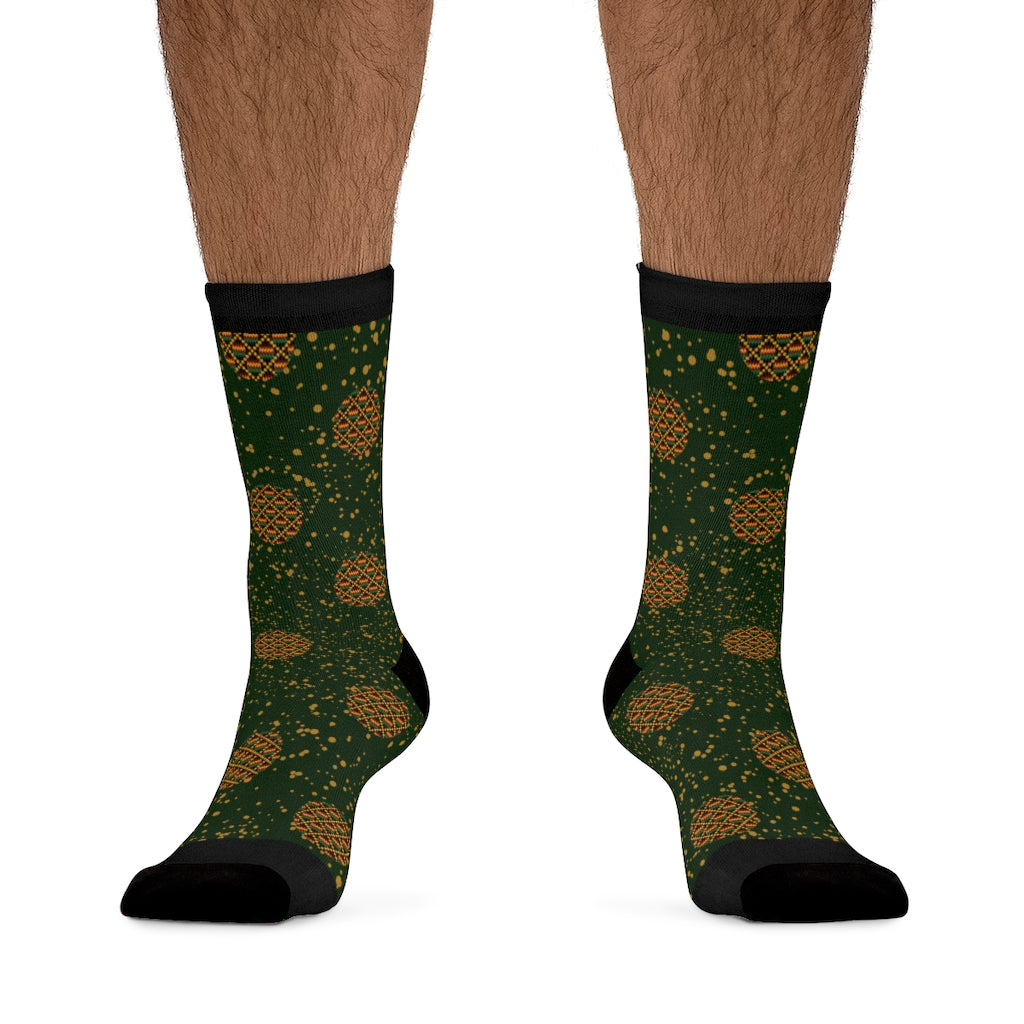 Motherspace Green DTG Socks