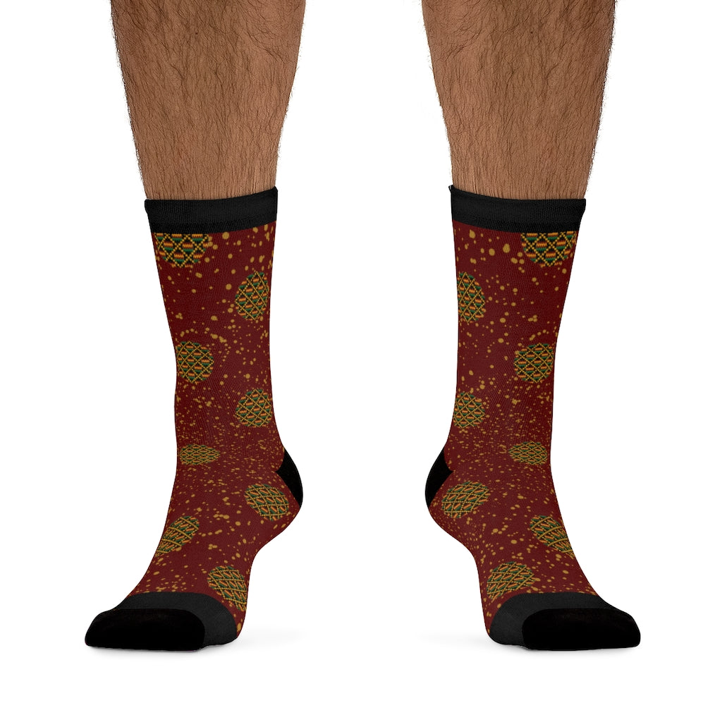 Motherspace Red DTG Socks