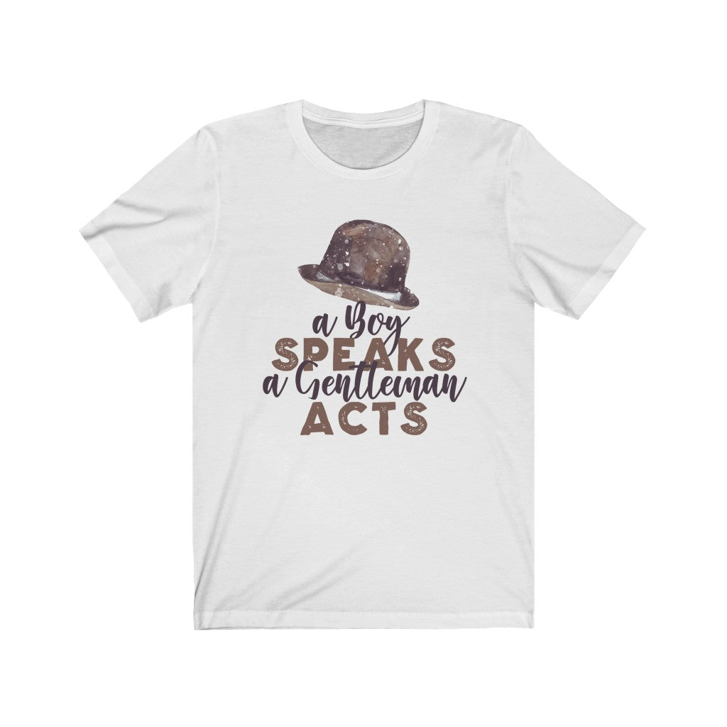 Boys and Gents Adult Jersey Short Sleeve Tee