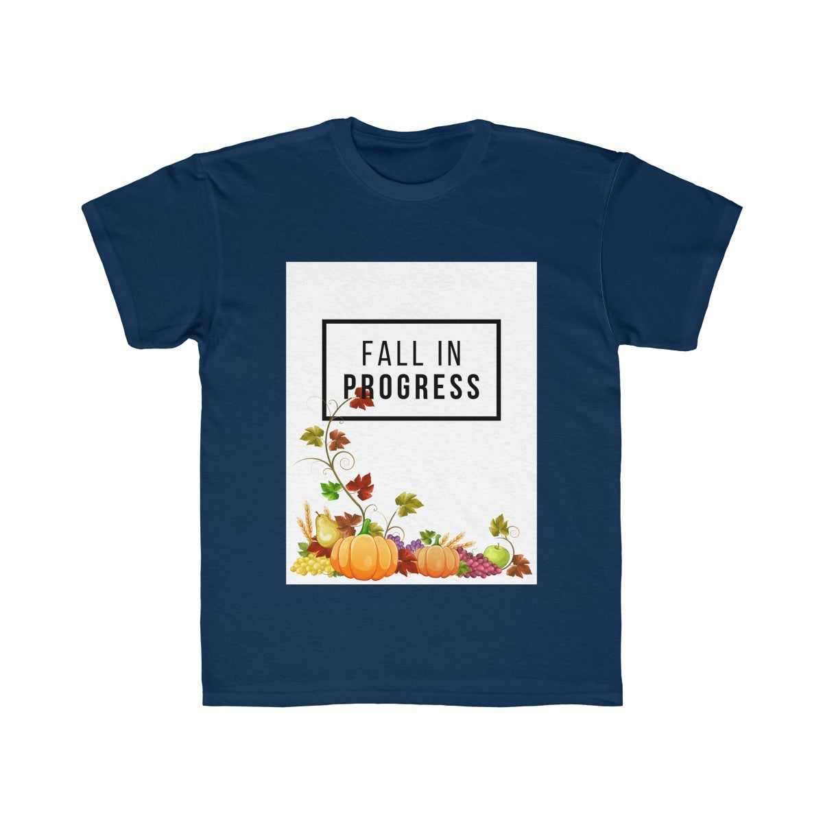 Fall in Progress Kids Regular Fit Tee