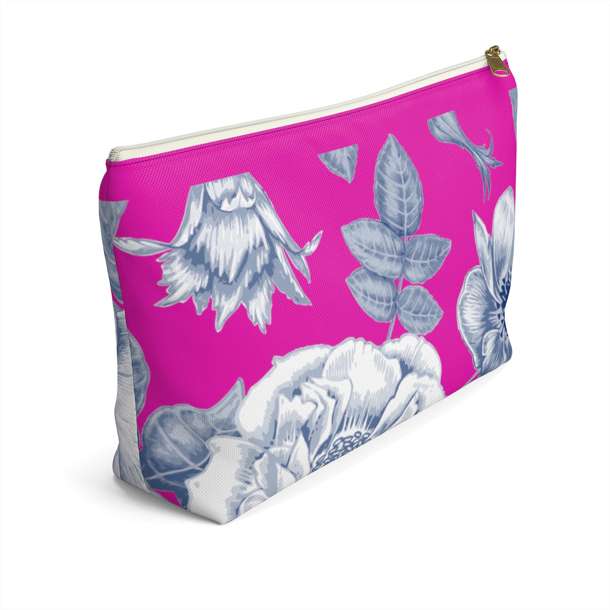 Pretty Pink, Baby Blue Accessory Pouch w T-bottom