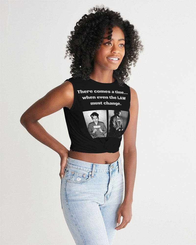 Law Change Women's Twist-Front Tank