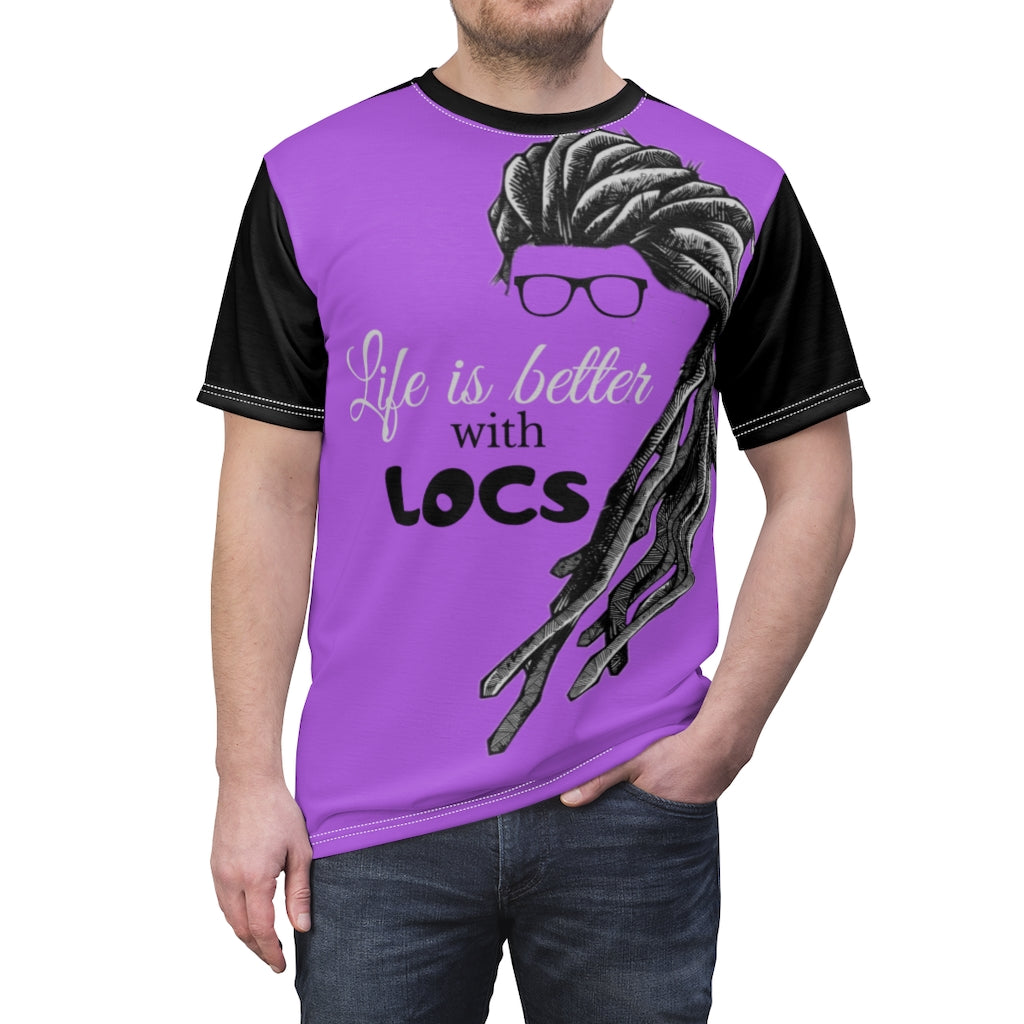 Locs Vlt Unisex AOP Cut & Sew Tee