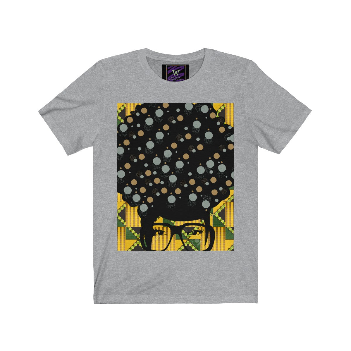 Natural Puff Unisex Jersey Short Sleeve Tee