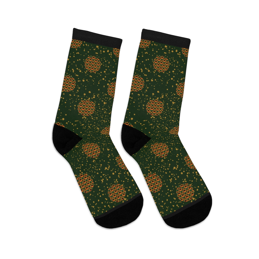 Motherspace Green DTG Socks