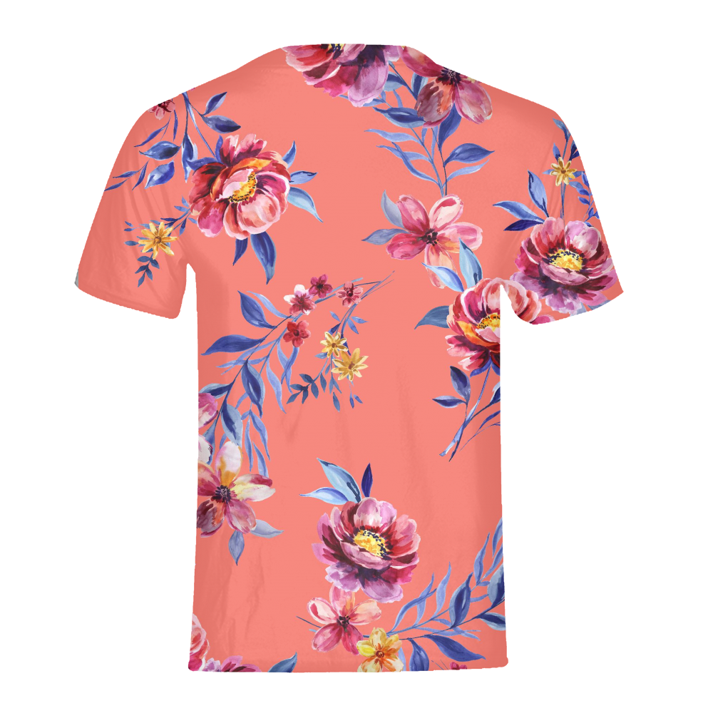Pink Flower Kids Tee