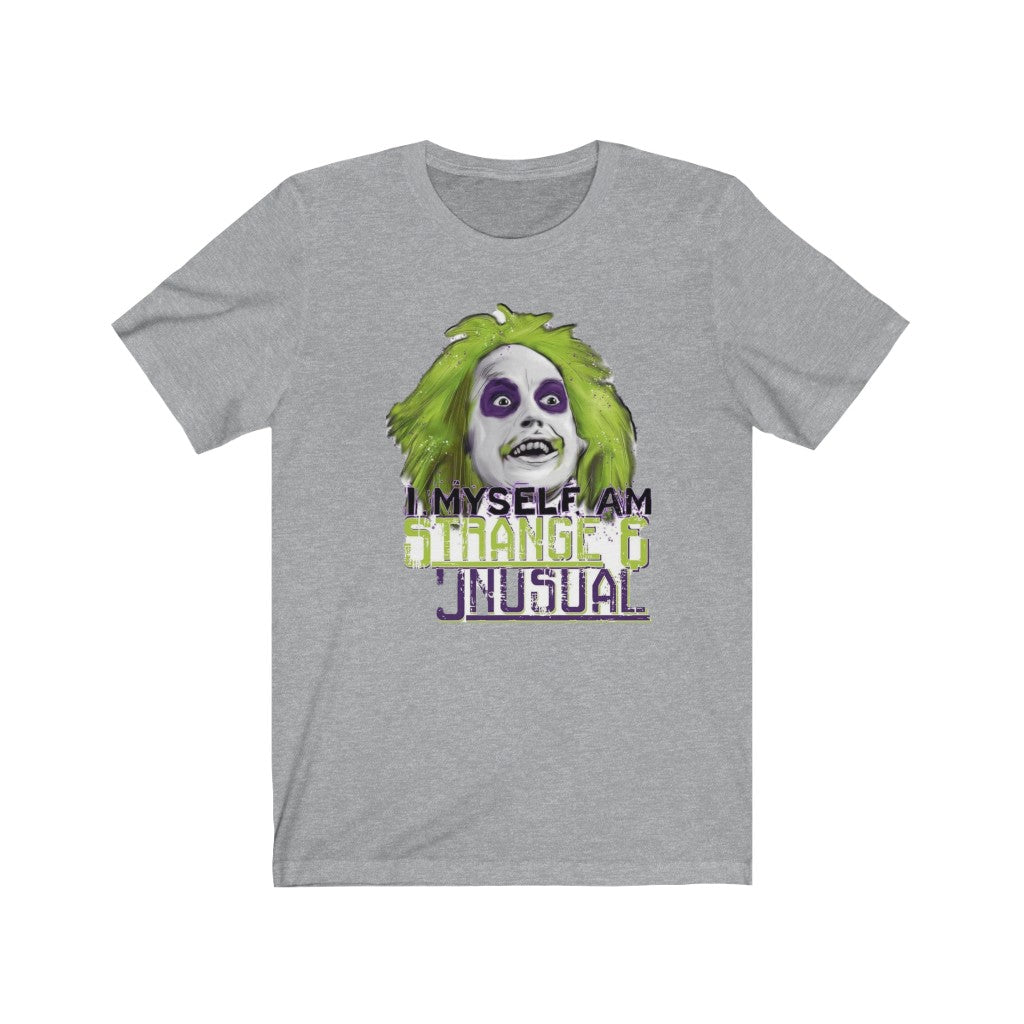 Strange and Unusual Unisex Jersey Short Sleeve Tee