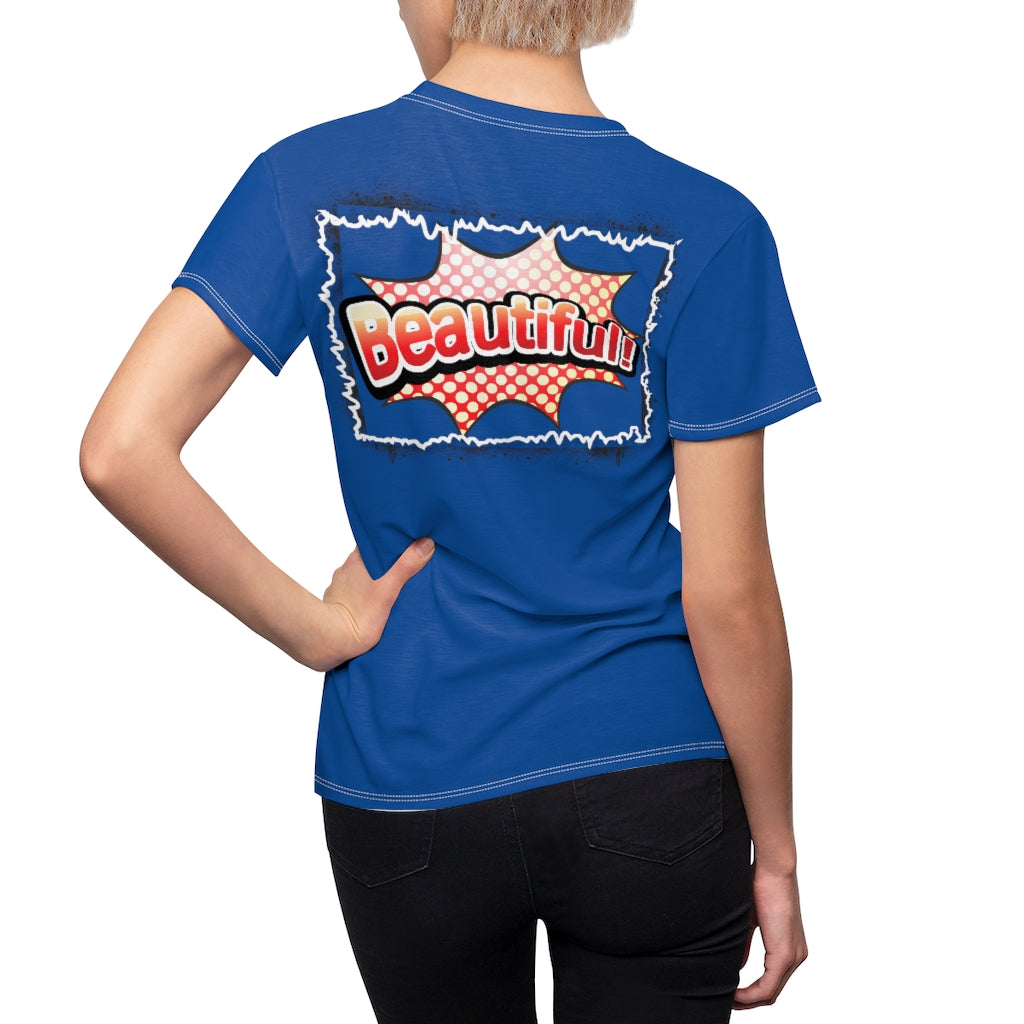 Beautiful Hero Women's AOP Cut & Sew Tee