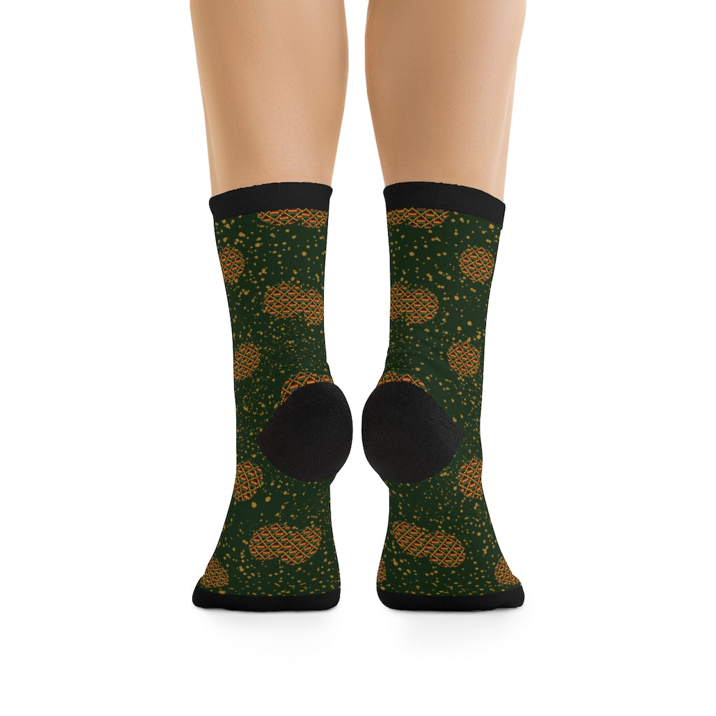 Motherspace Green DTG Socks