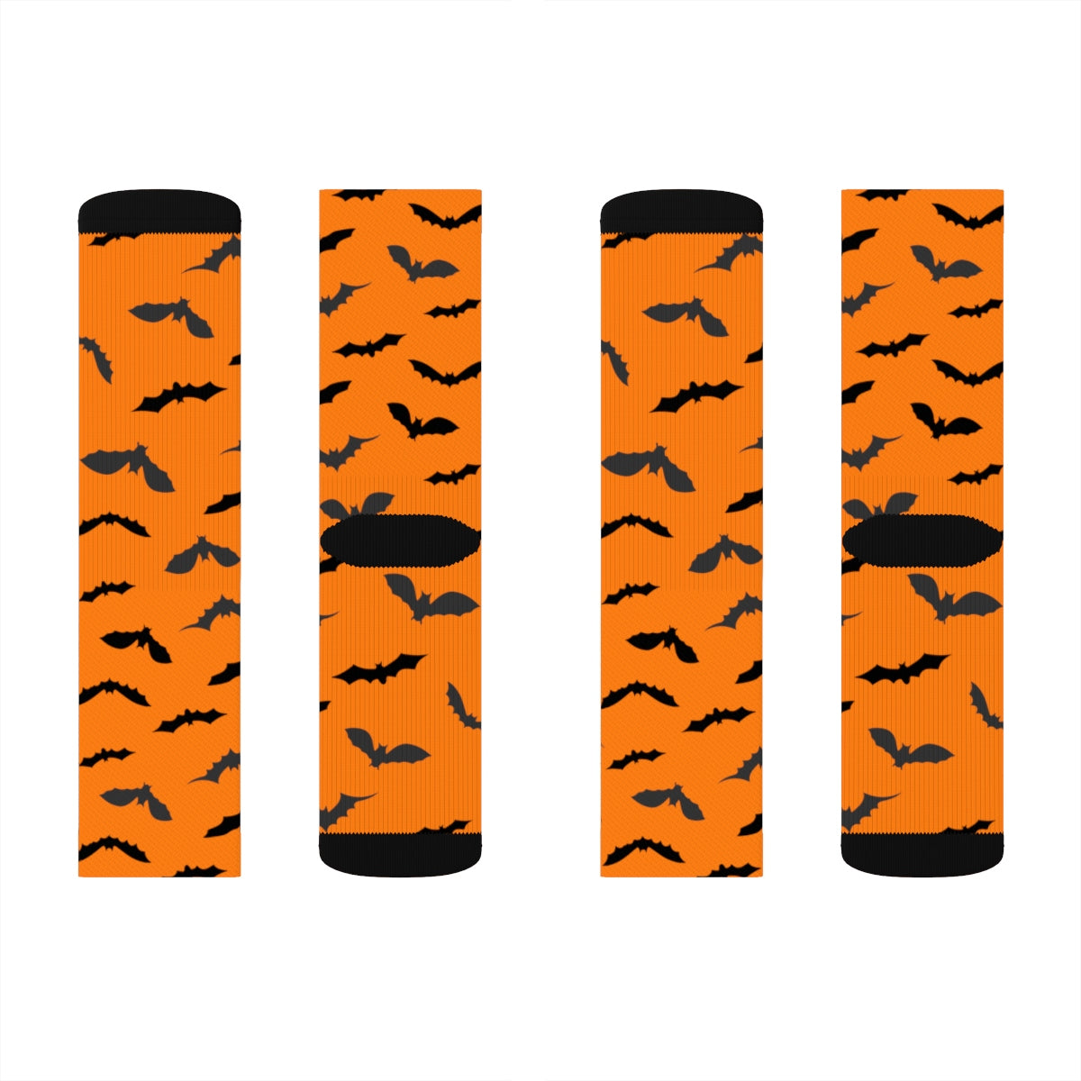 Bat Socks Orange