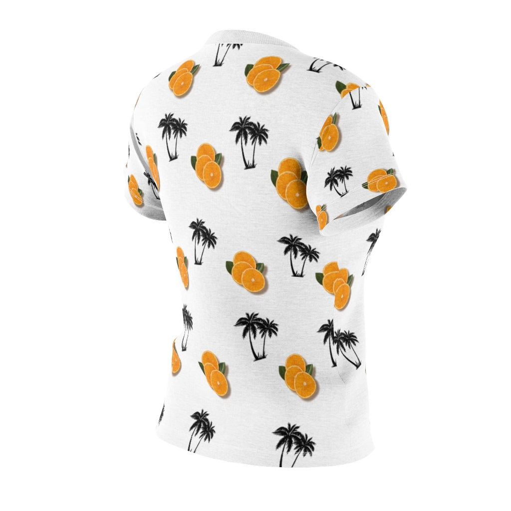 Florida Orange Women's AOP Cut & Sew Tee