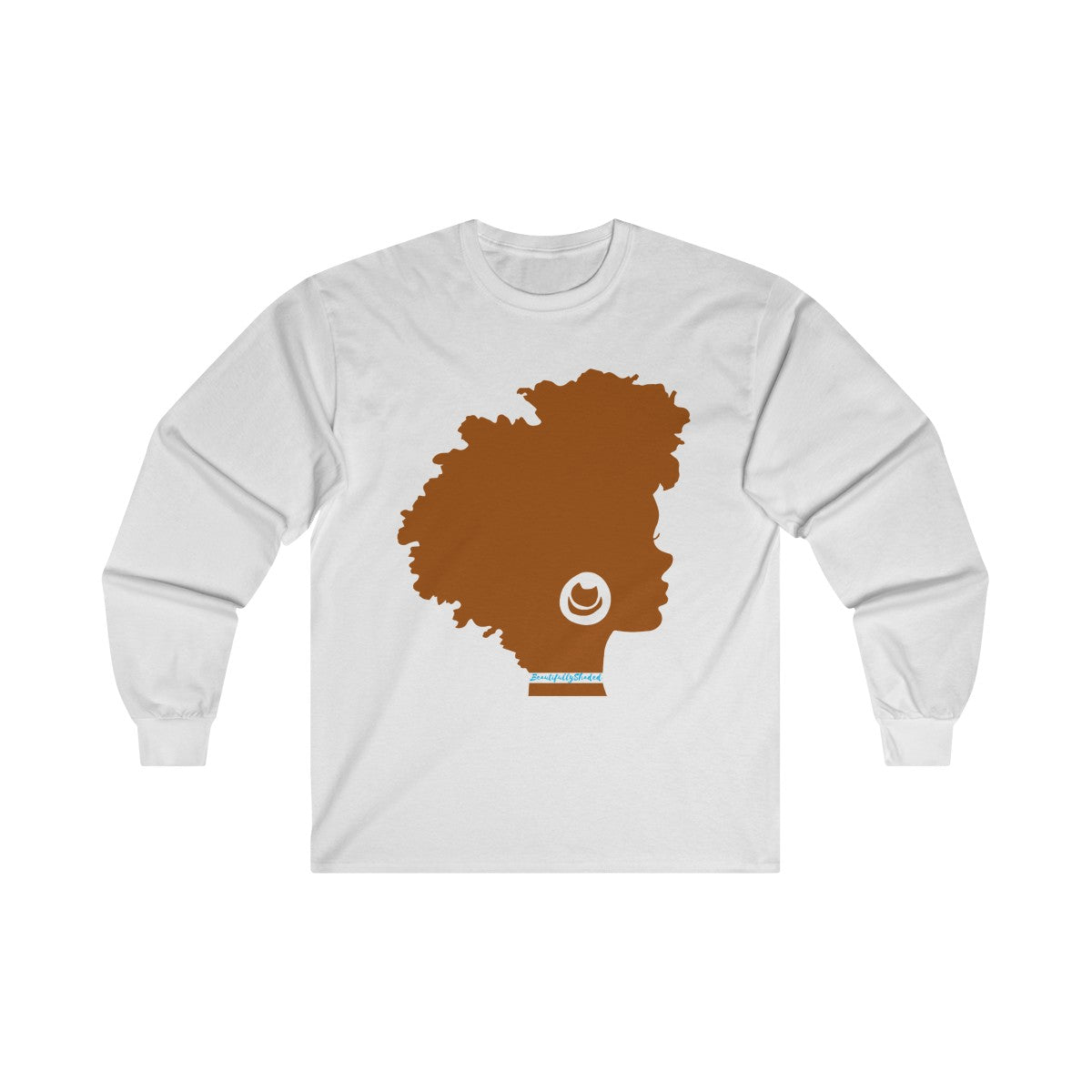 Beautifully Shaded Adult Cotton Long Sleeve Tee