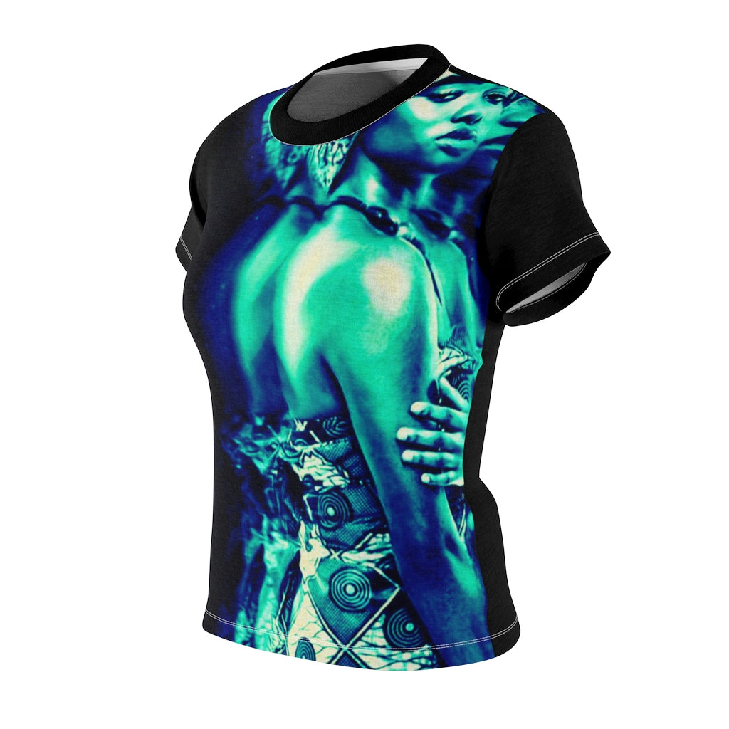 Vibe Women's AOP Cut & Sew Tee