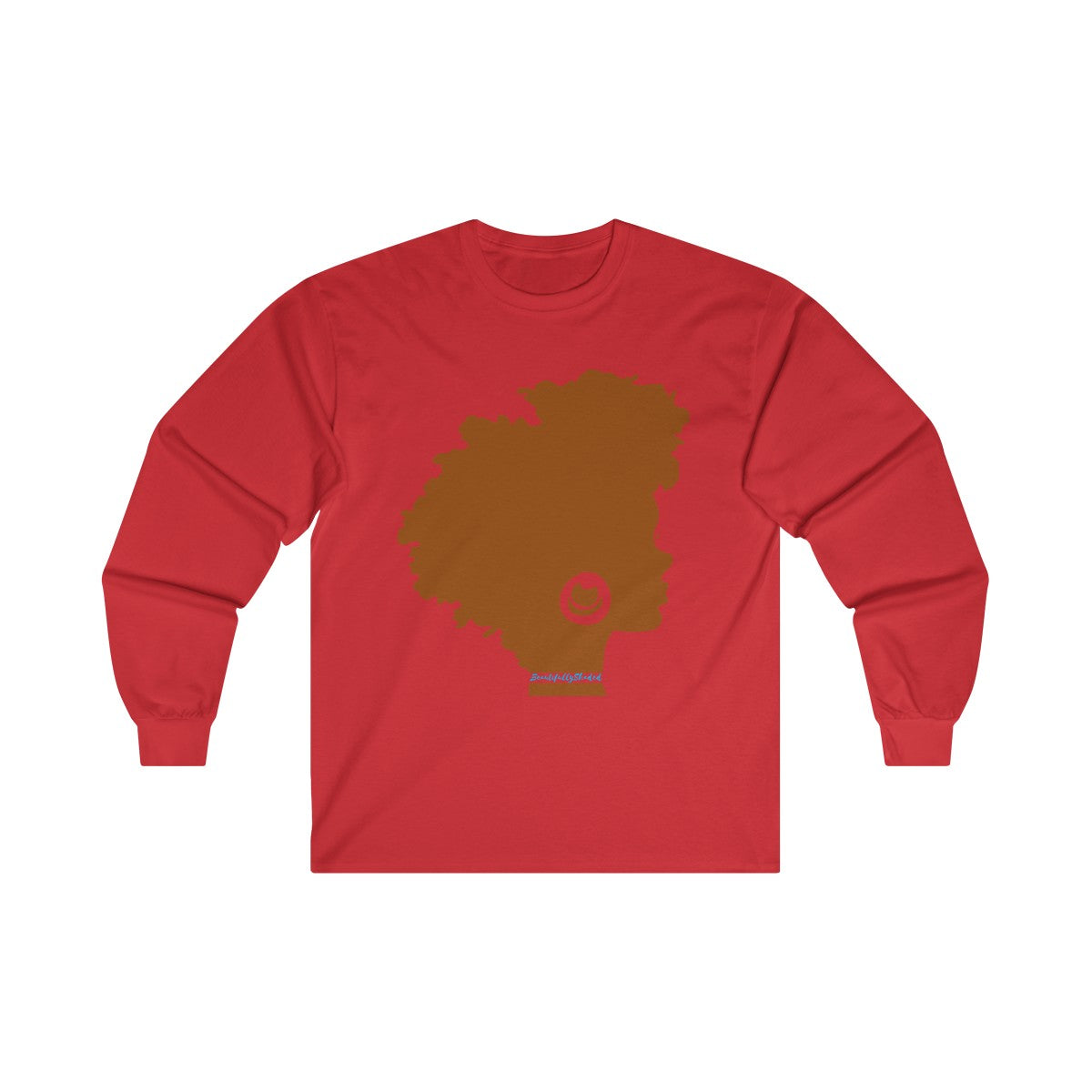 Beautifully Shaded Adult Cotton Long Sleeve Tee