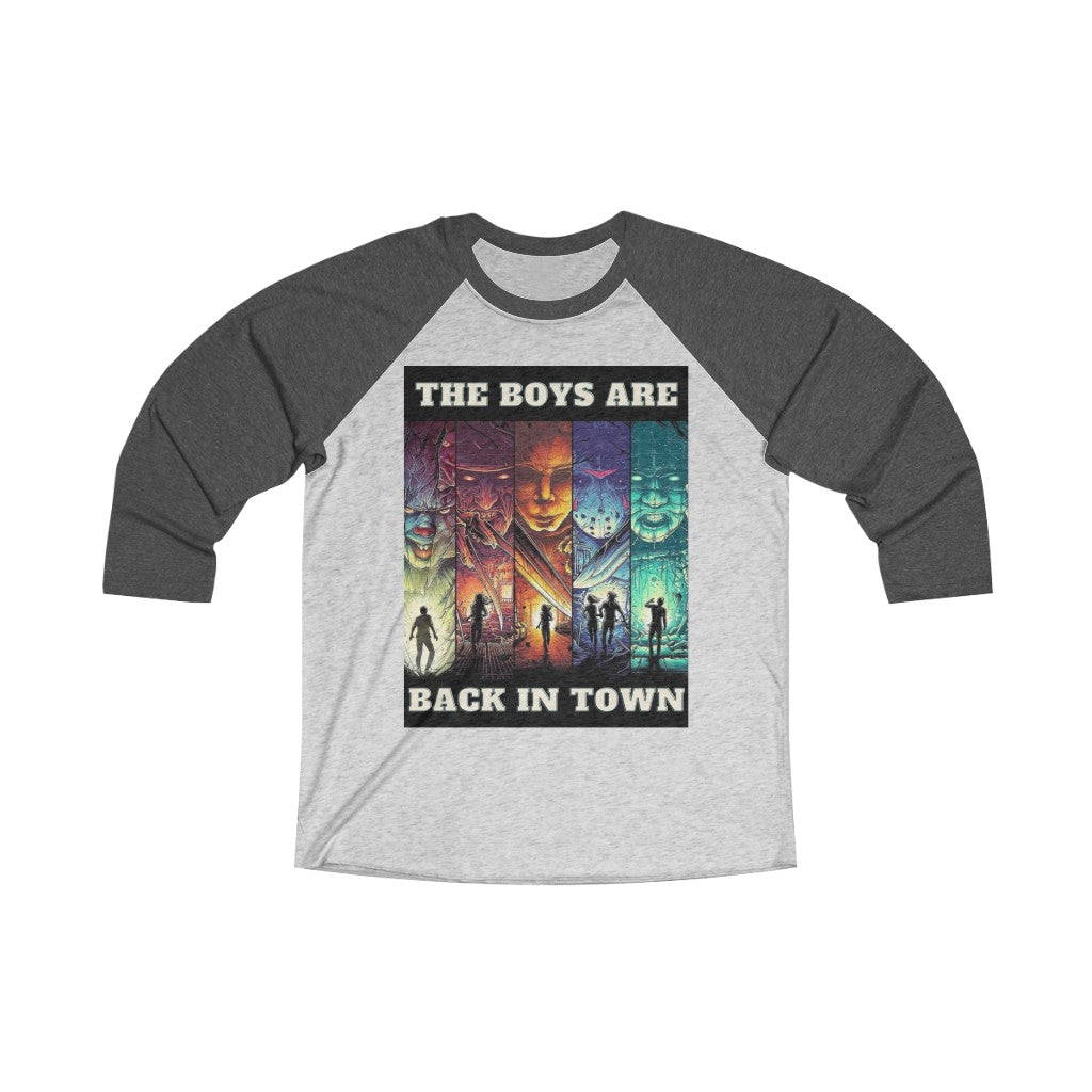 The Boys Unisex Tri-Blend 3/4 Raglan Tee