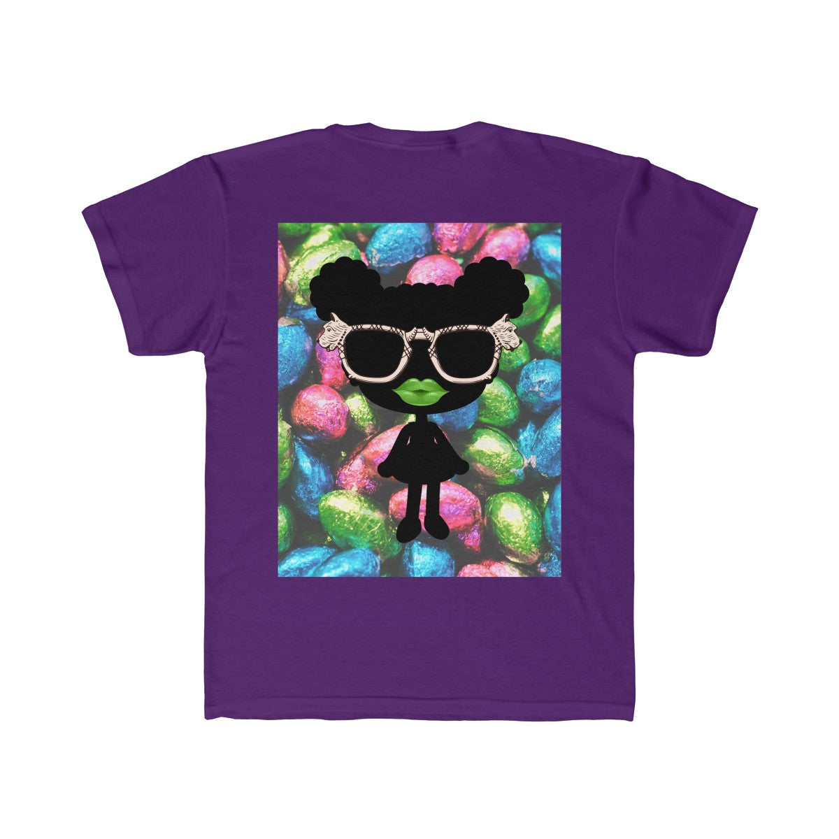 Candy Girls Chocolate Eggs Kids Regular Fit Tee