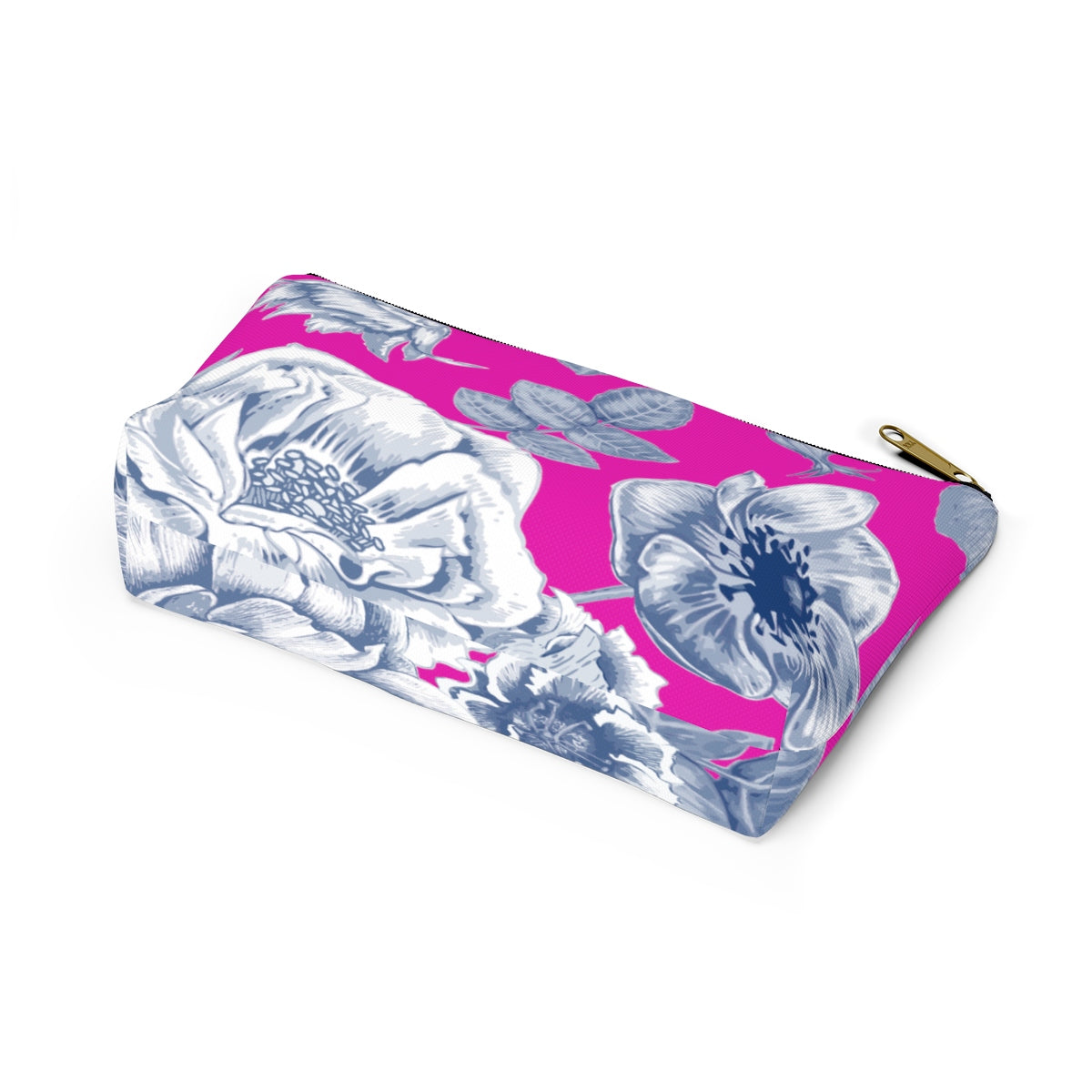 Pretty Pink, Baby Blue Accessory Pouch w T-bottom