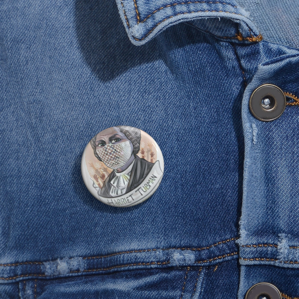 Masked Harriet Pin Button
