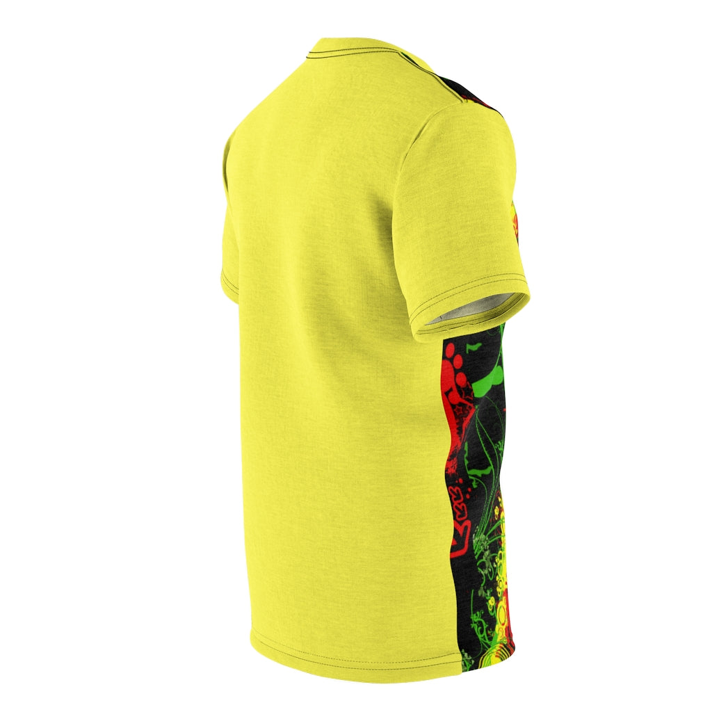 Marley Yellow Unisex AOP Cut & Sew Tee