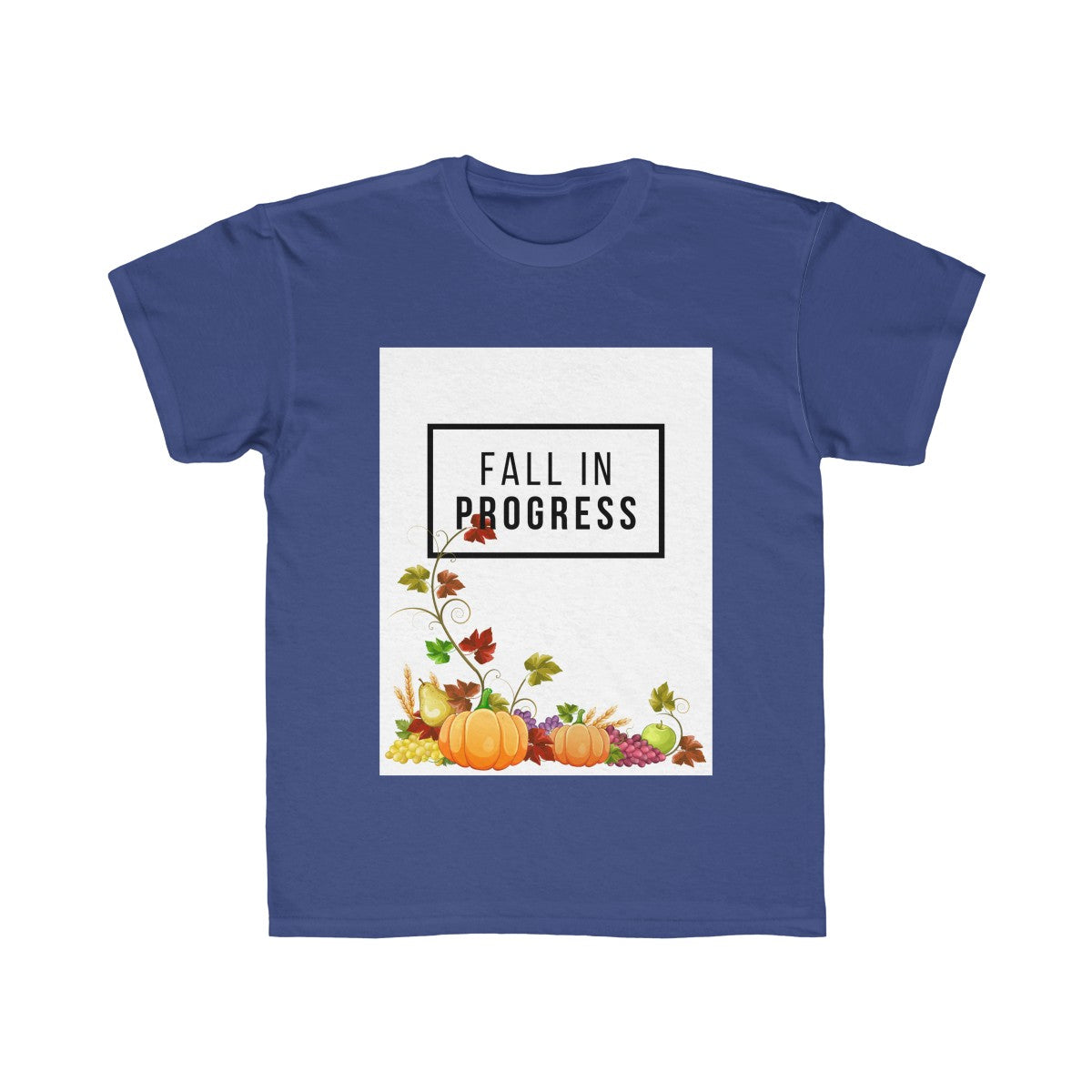 Fall in Progress Kids Regular Fit Tee