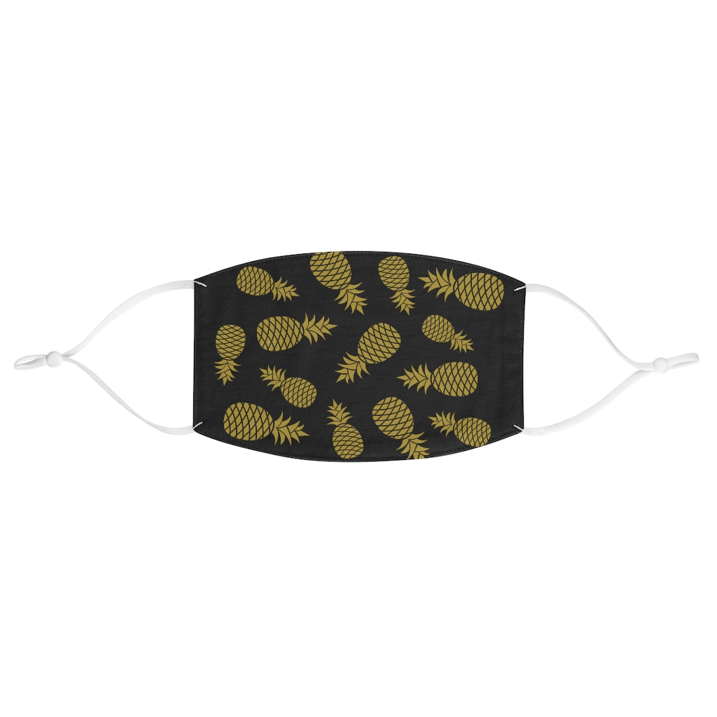 Elite Pineapple Fabric Face Mask