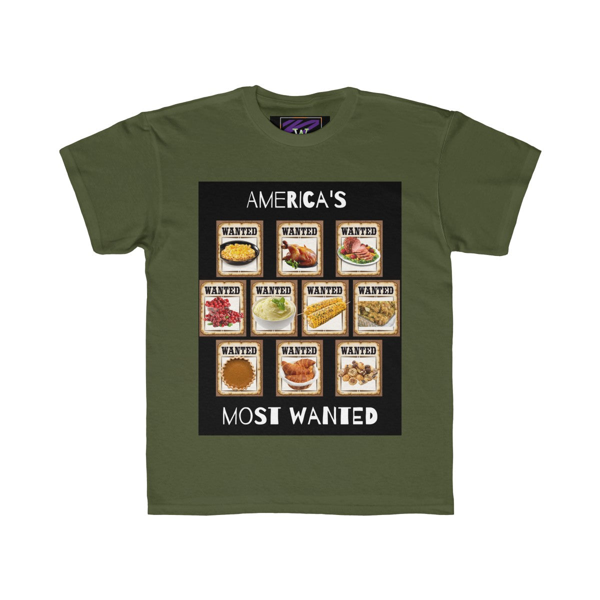 Most Wanted: Thanksgiving Edition Kids Regular Fit Tee