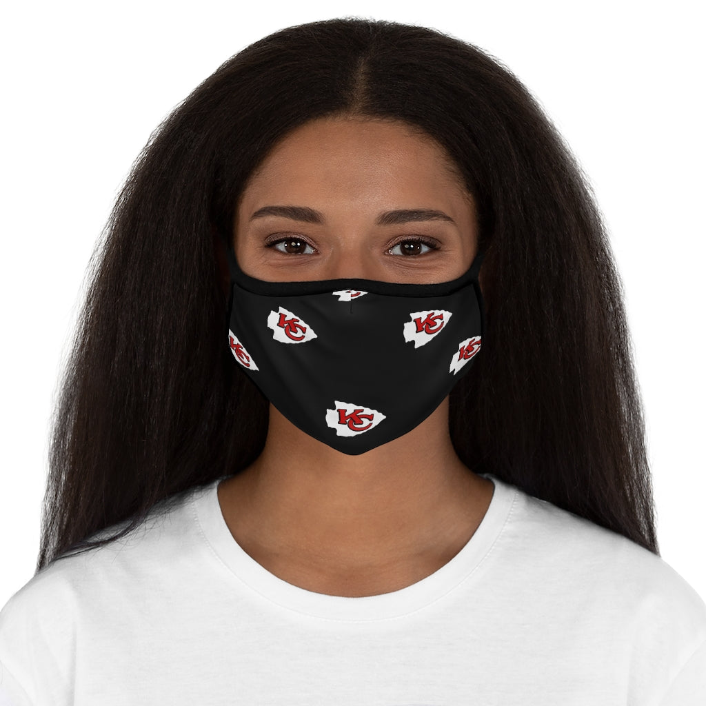 KC Chiefs Fitted Polyester Face Mask